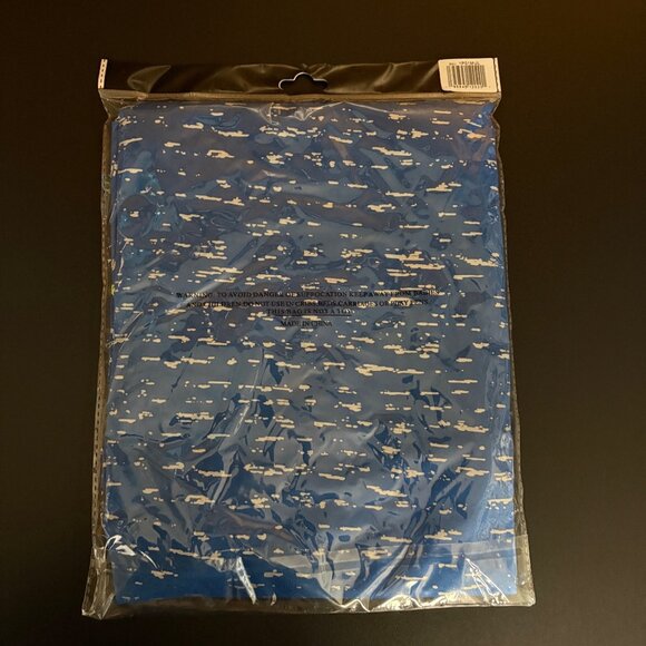 Wildspark Mens Performance T-Shirt Size 3XL Blue Reflective Short Sleeve NEW - Picture 3 of 8